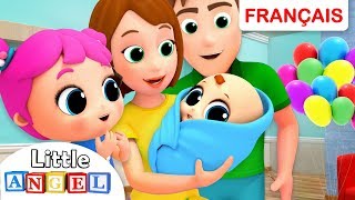 Un Nouveau Bébé Dans La Famille  Comptine Éducative et Dessins Animés pour les petits [upl. by Shannen]