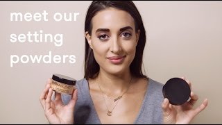 How To Apply Setting Powder  Loose Setting Powder Makeup Tutorial  Dermablend Professional [upl. by Gamali]