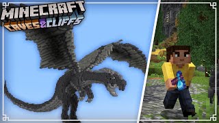 I Built This GIANT Dragon in Survival  Minecraft 118 Survival [upl. by Cecile]