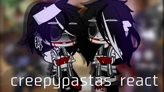 creepypastas react to jeff the killer aus [upl. by Ahsiak357]