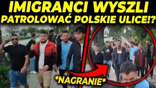 IMIGRANCI ZACZĘLI ROBIĆ WŁASNE PATROLE W MIASTACH [upl. by Nalepka294]