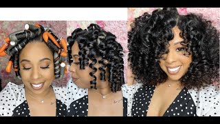 Easy Wet Set On Natural Hair [upl. by Olivia]