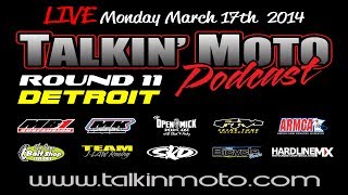 Detroit Supercross Rd 11  Talkin Moto Podcast [upl. by Almat106]