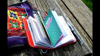 The Perfect Pocket Zipper Pouch  Travelers Notebook [upl. by Nitaf]