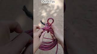 Easy Way to Coiling Knot practical ropeworkropetutorial shortcamping [upl. by Laurentium]