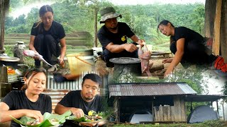 Camping with the Naga Bear Grylls therovingnaga4982tent camping [upl. by Euqinu282]