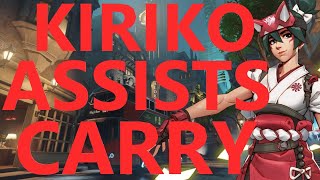 Carrying with Assists on Kiriko in Overwatch 2 [upl. by Dollie]