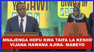 MKUU WA MAJESHI MSTAAFU VENANCE MABEYO MBELE YA RAIS SAMIA ASEMA HAYA quotTUNATIA HOFU VIZAZI VIJAVYOquot [upl. by Barbi256]