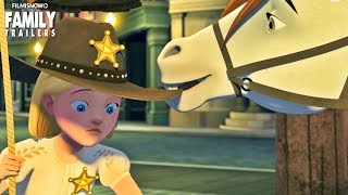 SPIRIT RIDING FREE  New Clip quotSecret Circusquot  Netflix Animated Family Series [upl. by Blunk75]