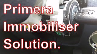 Nissan Primera P12 Ignition Immobiliser Fault Solution [upl. by Zohar]