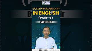 Golden Vocabulary in English Part  05 by Ruchir Sir wordmeaning vocabulary englishgrammar kgs [upl. by Aropizt967]