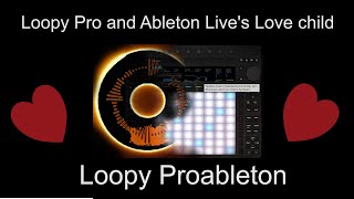 Using Ableton Push 3 through Loopy Pro with Ableton Link [upl. by Tobin]