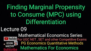 Relation in Average Propensity to ConsumeAPC and Marginal Propensity to Consume MPC [upl. by Edwine618]