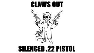 Fallout New Vegas Claws Out Level 50 Silenced 22 Pistol build [upl. by Nnylsoj495]