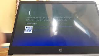 HP 14s BSOD Test Windows 11 23H2 Home Single [upl. by Johan]