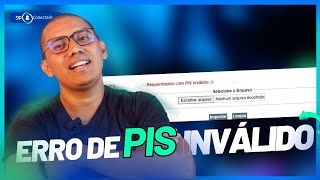 EMPREGADOR WEB  GUIA DO SEGURO DESEMPREGO I ERRO DE PIS INVÃLIDO  O QUE FAZER [upl. by Fedirko]