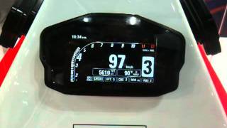 DUCATI 1199 Panigale extreme dashboard cruscotto TFT color colori [upl. by Campball343]