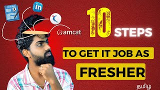 10 Steps To Get IT Job As Fresher In 2024 [upl. by Leen]