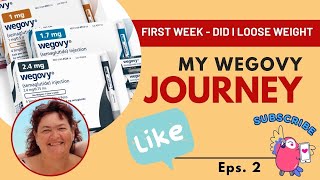 Wegovy My first weight loss Eps 2 [upl. by Eissehc]