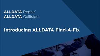 Quick Tip Introducing ALLDATA FindAFix [upl. by Austen663]