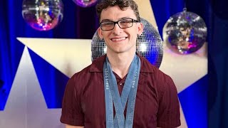 Olympics Breakout Star Stephen Nedoroscik Becomes First Male Gymnast To Join Dancing With The Stars [upl. by Feinleib666]