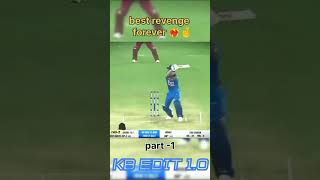 Virat Kohli vs West Indies best revenge 👌😰virat cricket westindies revenge [upl. by Ralyt]