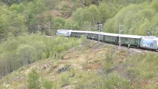 Berekvam Station  Flam Railway Norway [upl. by Giacinta]