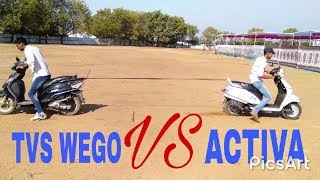 ACTIVA VS TVS WEGO [upl. by Danaher226]