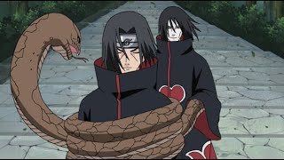 Itachi vs Orochimaru  Itachi Almost Kills Orochimaru Using Genjutsu  Naruto Shippuden English Dub [upl. by Almita]