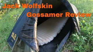 Review jack wolfskin gossamer 1 bivvy tent [upl. by Box]