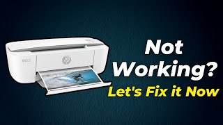 HP Deskjet 3700 Series Not Working 2024 Step By Step Guide [upl. by Titos145]