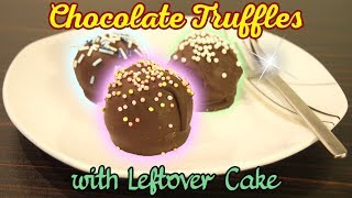 Easy recipe for Cake Balls with cake leftovers [upl. by Sherlock]