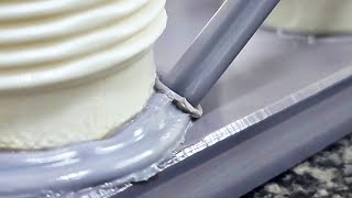 Plastic welding Techniques Professional welding PVC [upl. by Gelya]