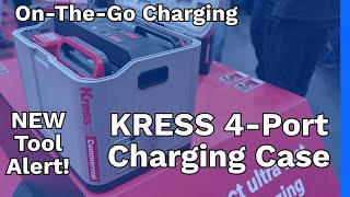 KRESS 4Port Charging Case  OnTheGo Charging Solution [upl. by Silvano]