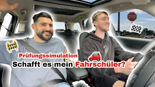 Fahrprüfung Simulation mit FahrlehrerLukas [upl. by Aikemahs]