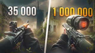 35 000 vs 1 000 000 М4А1  Тарков [upl. by Atikam966]