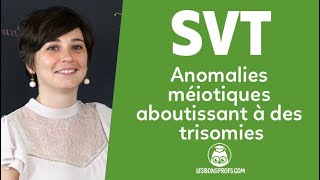 Anomalies méiotiques aboutissant à des trisomies  SVT  Terminale  Les Bons Profs [upl. by Airamesor]