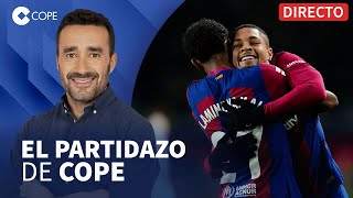 🔴 BARÇA Y ATLETI GANAN POR LA MÍNIMA Y APRIETAN LA LIGA I El Partidazo de COPE con Juanma Castaño [upl. by Yenttihw]