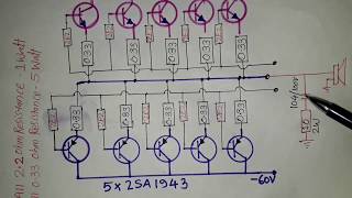 500watt driver board circuit diagram study [upl. by Gilbertson]