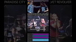 Vídeo Raro  Chester Bennington Cantando Paradise City com Slash [upl. by Leyes]