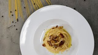 TETOVANÝ CHEF Špagety carbonara [upl. by Analim112]