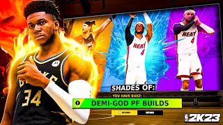 the 3 Best Power Forward Builds in NBA 2K23… [upl. by Jenine]