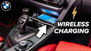 Your BMW NEEDS This Wireless Phone Charger PLUG amp PLAY RETROFIT [upl. by Suinuj]