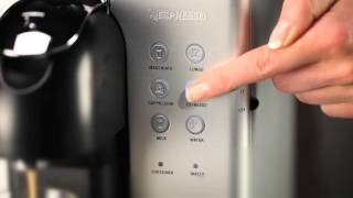 Nespresso Lattissima How To  Cup Size Programming [upl. by Nevetse463]