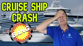 CRUISE SHIP CRASHES INTO DOCK  CRUISE NEWS [upl. by Butterworth153]