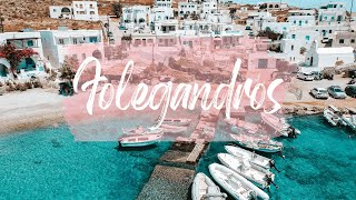 Exploring Folegandros Greece  Travel guide and best beaches [upl. by Dre130]