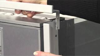 How to install a flush mounting flange on a Cruise Elegance fridge [upl. by Publius]