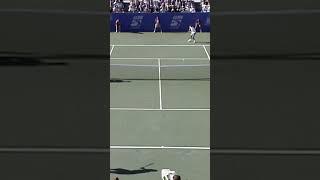 Sampras Vs Agassi ❤️❤️❤️ tennis atp rivals goat shorts [upl. by Meihar]