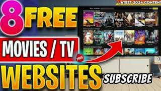 Top 8 Website To Watch Free MoviesTV shows [upl. by Ydnirb982]