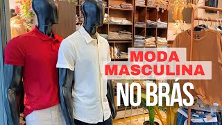 Moda Masculina no Brás Tour Plaza Pólo o Shopping do quotBusca Buscaquot [upl. by Ilenna745]